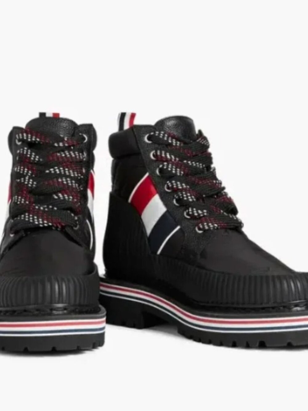Thom Browne quilted boots NWT